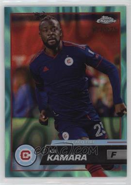 2023 Topps Chrome MLS - [Base] - Aqua Lava Refractor #68 - Kei Kamara /125