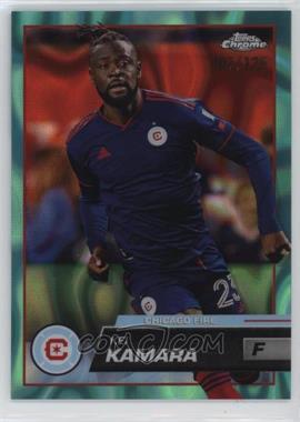 2023 Topps Chrome MLS - [Base] - Aqua Lava Refractor #68 - Kei Kamara /125