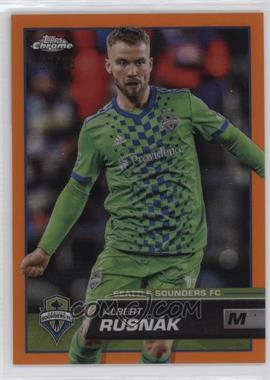 2023 Topps Chrome MLS - [Base] - Orange Refractor #72 - Albert Rusnák /25