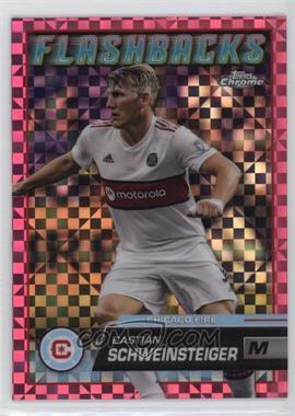 2023 Topps Chrome MLS - [Base] - Pink X-Fractor #155 - MLS Flashbacks - Bastian Schweinsteiger