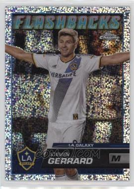 2023 Topps Chrome MLS - [Base] - Speckle Refractor #168 - MLS Flashbacks - Steven Gerrard