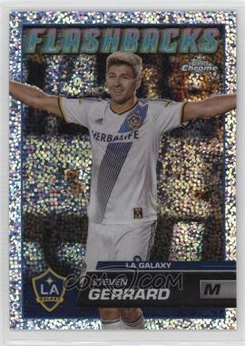 2023 Topps Chrome MLS - [Base] - Speckle Refractor #168 - MLS Flashbacks - Steven Gerrard