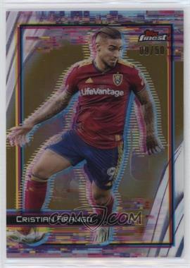 2023 Topps Finest MLS - Hologlow - Gold Refractor #H-3 - Cristian Arango /50