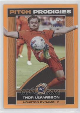 2023 Topps MLS - [Base] - Orange Foil #153 - Pitch Prodigies - Thor Úlfarsson /25