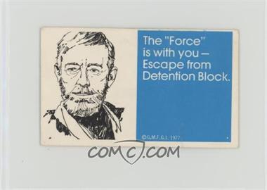 1977 Kenner Star Wars: Escape From the Death Star Game Cards - [Base] #_OBKE.2 - Obi-Wan Kenobi [Poor to Fair]