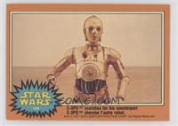 C-3PO searches for his counterpart