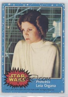 1977 Topps Star Wars - [Base] - UK Edition #5 - Princess Leia Organa