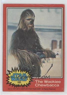 1977 Topps Star Wars - [Base] #101 - The Wookiee Chewbacca [Good to VG‑EX]