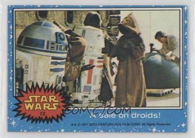 1977 Topps Star Wars - [Base] #13 - A Sale on Droids!