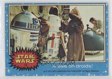 1977 Topps Star Wars - [Base] #13 - A Sale on Droids!