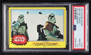 1977 Topps Star Wars - [Base] #138 - On the Track of the Droids [PSA 8.5 NM‑MT+]