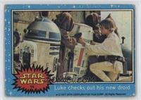 Luke Checks out his new Droid