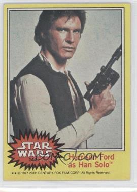 1977 Topps Star Wars - [Base] #144 - Harrison Ford as Han Solo