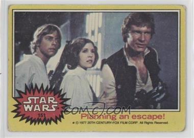 1977 Topps Star Wars - [Base] #151 - Planning an Escape