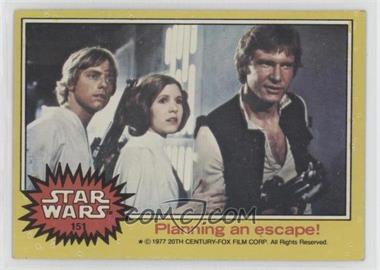 1977 Topps Star Wars - [Base] #151 - Planning an Escape