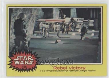 1977 Topps Star Wars - [Base] #158 - Rebel Victory