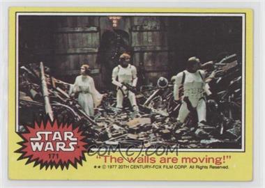 1977 Topps Star Wars - [Base] #171 - "The Walls are Moving!"