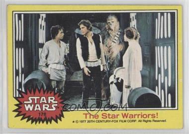 1977 Topps Star Wars - [Base] #178 - The Star Warriors!