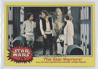 1977 Topps Star Wars - [Base] #178 - The Star Warriors!