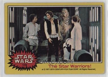 1977 Topps Star Wars - [Base] #178 - The Star Warriors!