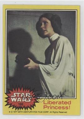 1977 Topps Star Wars - [Base] #192 - Liberated Princess!