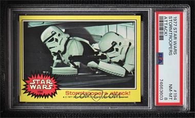 1977 Topps Star Wars - [Base] #194 - Stormtroopers attack! [PSA 8 NM‑MT]