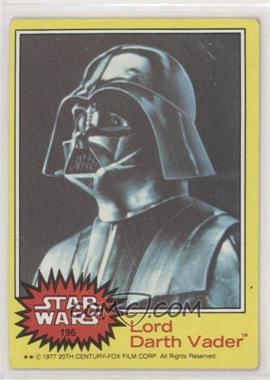 1977 Topps Star Wars - [Base] #196 - Lord Darth Vader