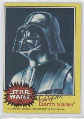 1977 Topps Star Wars - [Base] #196 - Lord Darth Vader