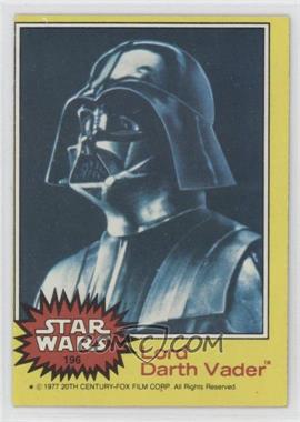 1977 Topps Star Wars - [Base] #196 - Lord Darth Vader