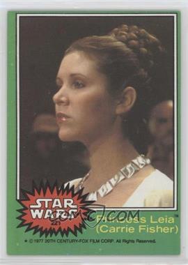 1977 Topps Star Wars - [Base] #221 - Princess Leia (Carrie Fisher)