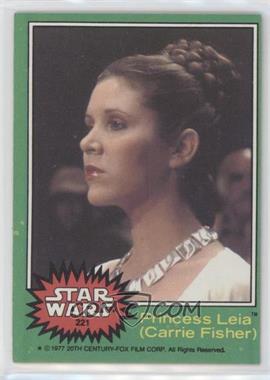 1977 Topps Star Wars - [Base] #221 - Princess Leia (Carrie Fisher)