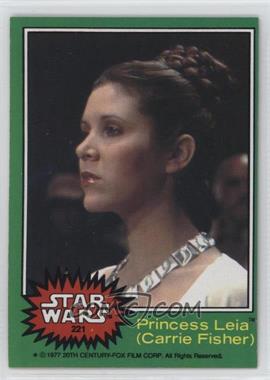 1977 Topps Star Wars - [Base] #221 - Princess Leia (Carrie Fisher)