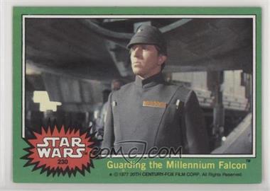 1977 Topps Star Wars - [Base] #230 - Guarding the Millennium Falcon