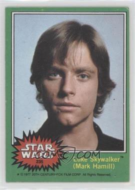 1977 Topps Star Wars - [Base] #235 - Luke Skywalker (Mark Hamill)