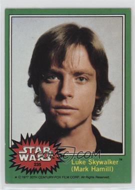 1977 Topps Star Wars - [Base] #235 - Luke Skywalker (Mark Hamill)