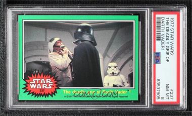 1977 Topps Star Wars - [Base] #237 - The Deadly Grip of Darth Vader [PSA 8 NM‑MT]