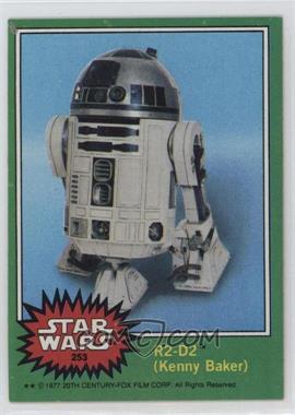 1977 Topps Star Wars - [Base] #253 - R2-D2 (Kenny Baker)