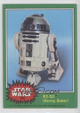 1977 Topps Star Wars - [Base] #253 - R2-D2 (Kenny Baker)