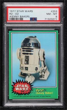 1977 Topps Star Wars - [Base] #253 - R2-D2 (Kenny Baker) [PSA 8 NM‑MT]