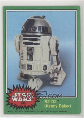 1977 Topps Star Wars - [Base] #253 - R2-D2 (Kenny Baker)