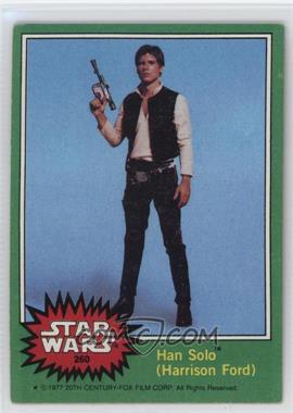 1977 Topps Star Wars - [Base] #260 - Han Solo (Harrison Ford)