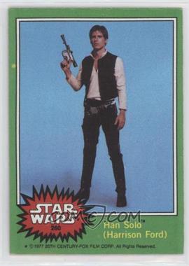 1977 Topps Star Wars - [Base] #260 - Han Solo (Harrison Ford)