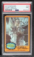 It's not wise to upset a Wookie! [PSA 9 MINT]