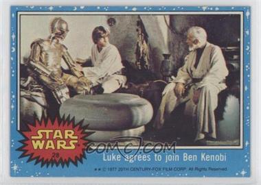 1977 Topps Star Wars - [Base] #28 - Luke Agrees to Join Ben Kenobi