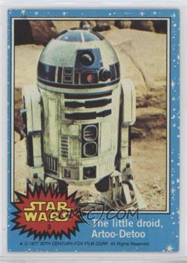 1977 Topps Star Wars - [Base] #3 - The Little Droid, Artoo-Detoo