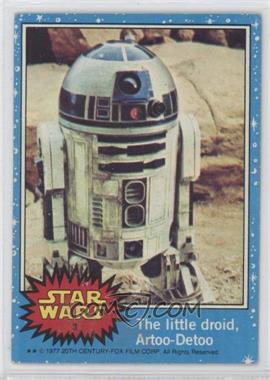 1977 Topps Star Wars - [Base] #3 - The Little Droid, Artoo-Detoo