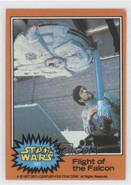1977 Topps Star Wars - [Base] #320 - Flight of the Falcon