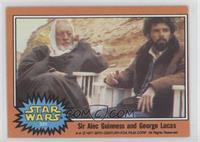 Sir Alec Guiness and George Lucas