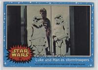 Luke and Han as Stormtroopers [Good to VG‑EX]