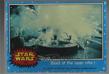 1977 Topps Star Wars - [Base] #36 - Blast of the Laser Rifle! [Poor to Fair]